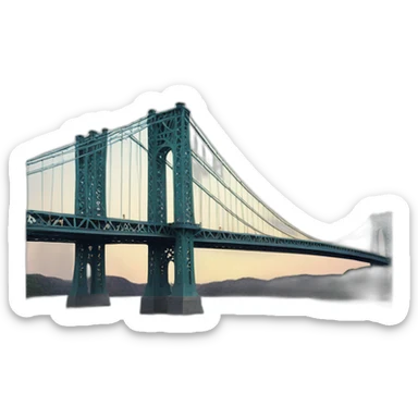 George Washington Bridge sticker