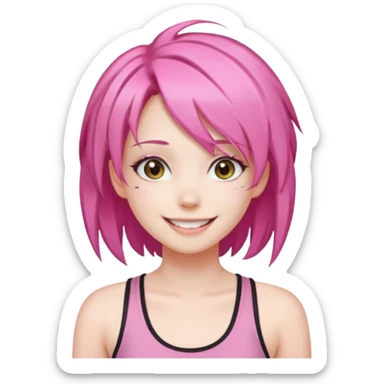 israel tank sexy anime sticker