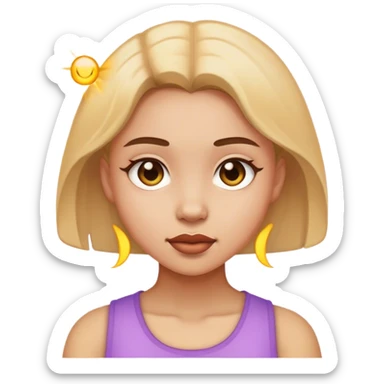 girl without his gay frend sticker