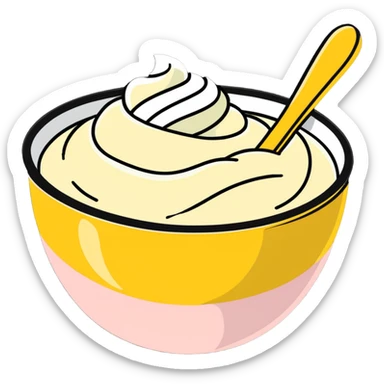 Yoghurt Bowl sticker