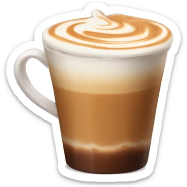 Tuzlu karamelli latte sticker