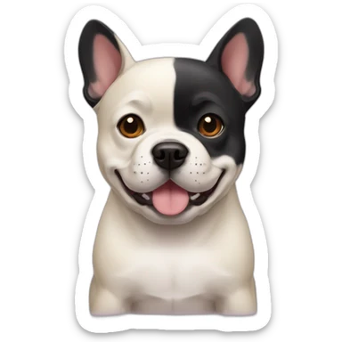 french bulldog shiba inu mix sticker