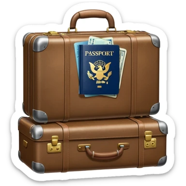 vacation equipment sticker