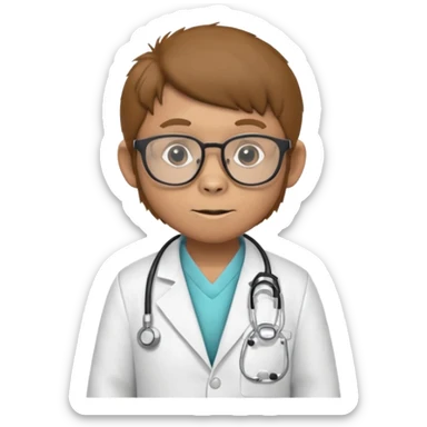 میمون دکتر sticker