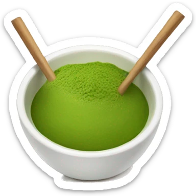 Matcha sticker