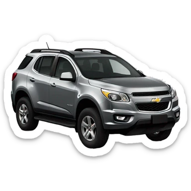 Dark silver chevy trailblazer activ sticker