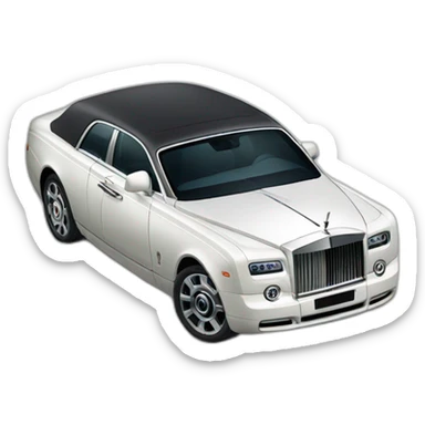 Rolls Royce and bills out the exhaust sticker