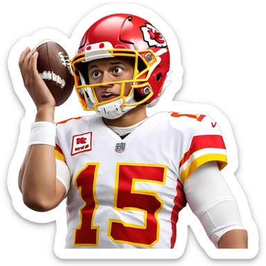 Mahomes 
 sticker