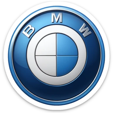 BMW logo whatsapp emoji sticker