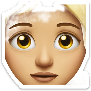 Tearing eyes  sticker