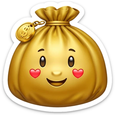 Money bags sticker