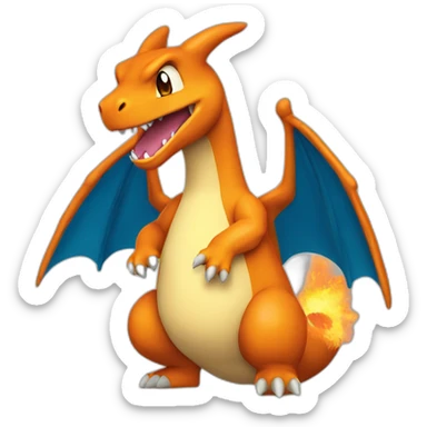 Uruguay charizard sticker
