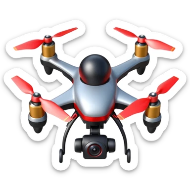 Drones FPV con explosivos  sticker