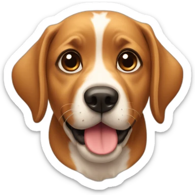 Cachorro caramelo sticker