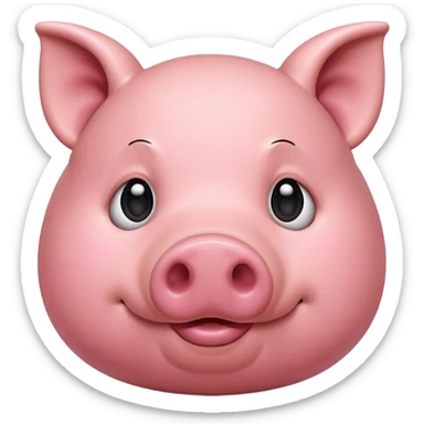 Oink sticker