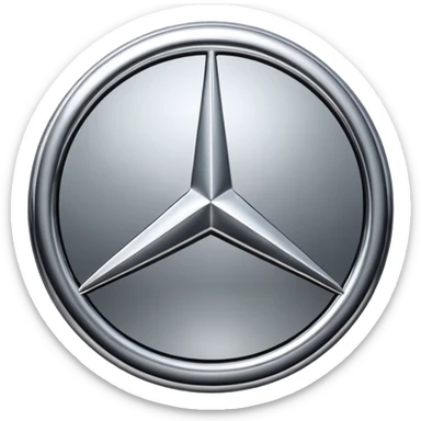 mercedes benz logo  sticker