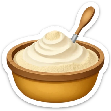 bote blanco de colágeno en polvo de vainilla sticker