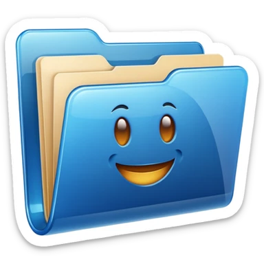 carpeta de windos sticker