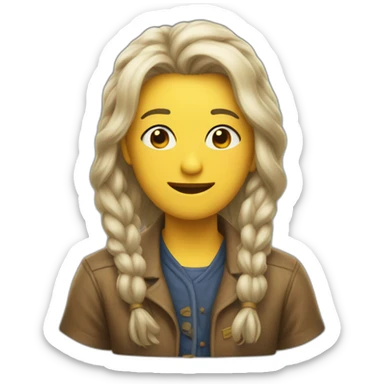 Mercredi et enid sticker