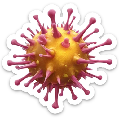 Covid-19 virus sticker