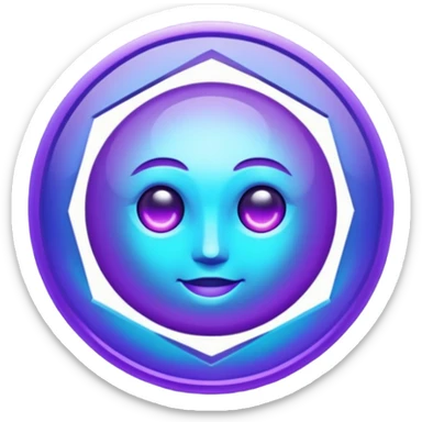 a crypto named solona sticker