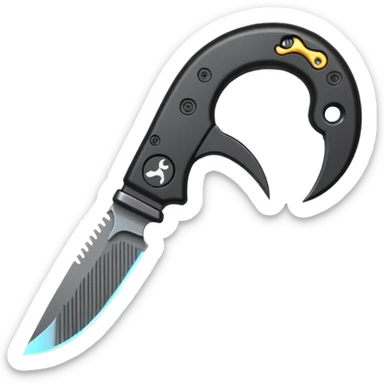 Krambit knife sticker