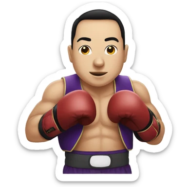 pierre poillievre boxing champ sticker