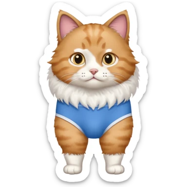 кіт в трусАХ sticker