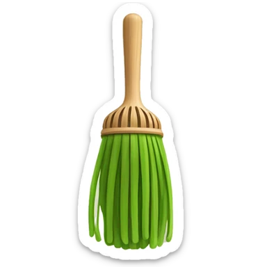 Matcha whisk sticker