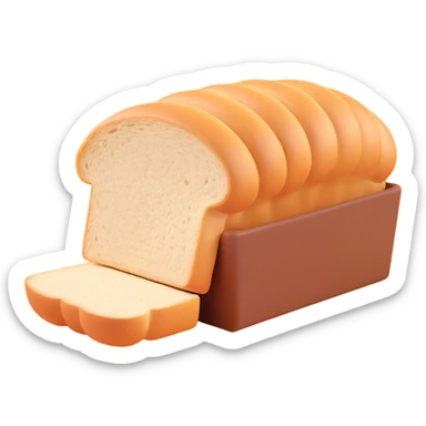 a loaf of bread sticker
