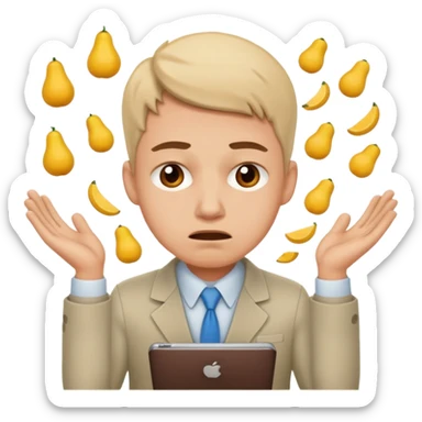 overwhelmed trader sticker