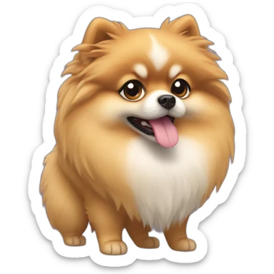 lulu da pomerania sticker