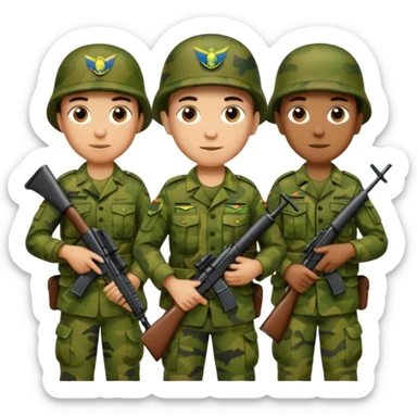Faça o uniforme do EXÉRCITO BRASILEIRO neles sticker
