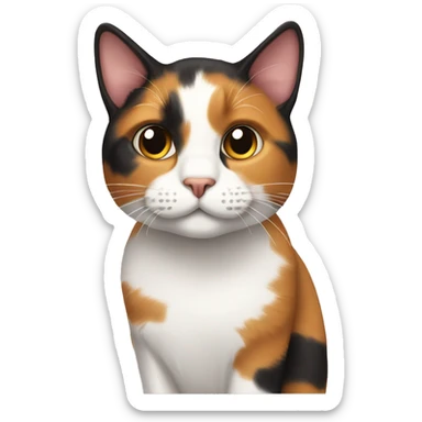 Calico Cat sticker