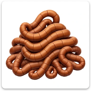 Worms upon worms sticker