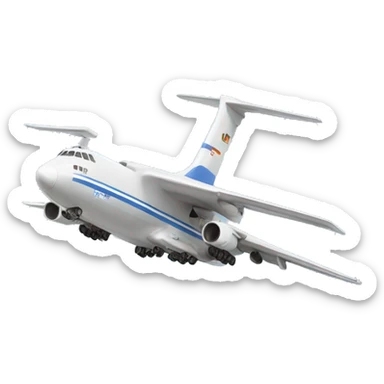  airplane il-76 sticker