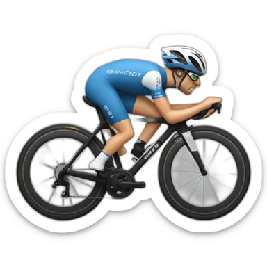 Tom pidcock cycling sticker