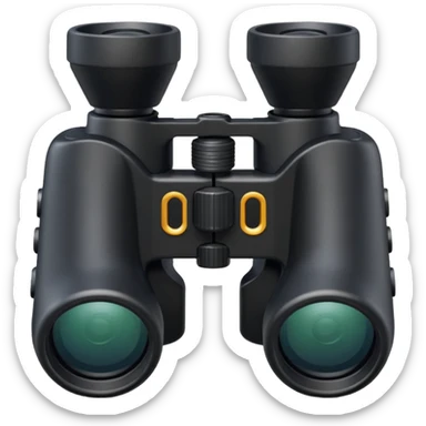 Create the emoji of the binocular sticker