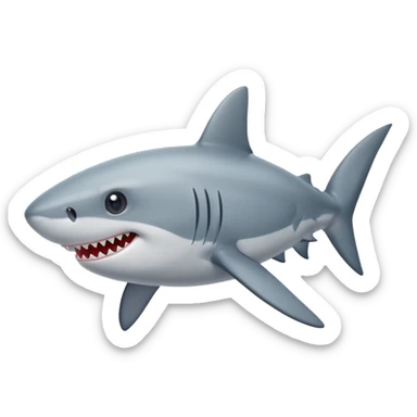 Small shark 🦈 sticker