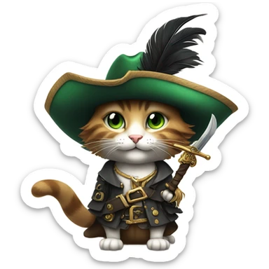 puss in boots sticker
