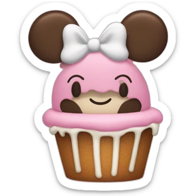 Minnie mousse sticker