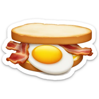 Eggs and bacon sticker