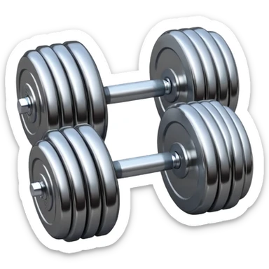 Dumbbells sticker