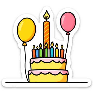 Happy Birthday  sticker