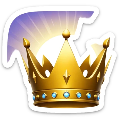 Fortnite victory royale crown signal projected in the sky, like Batman's bat signal but with the Fortnite crown sticker