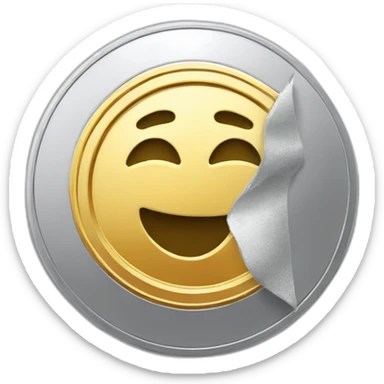 Moneda 5 euros sticker