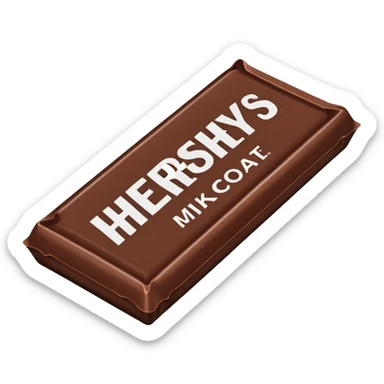  Create a hersheys bar sticker