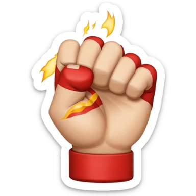 Gadirhum olayındaki el işaretini emoji şeklinde oluşturmanı istiyorum sticker