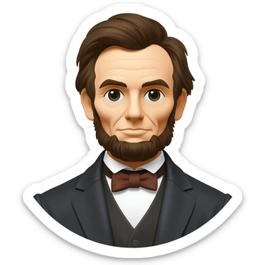 Abraham Lincoln sticker