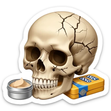 череп череп снюс насвай sticker